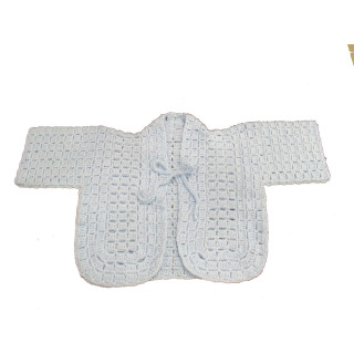 Casaco de bebe em croche