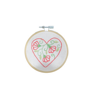 Bastidor bordado 10cm