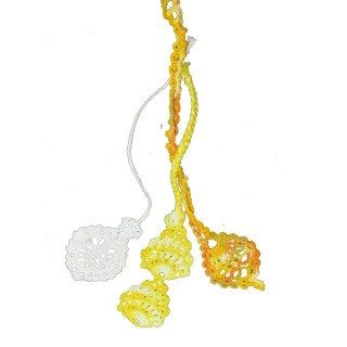 Marcador livros em croche